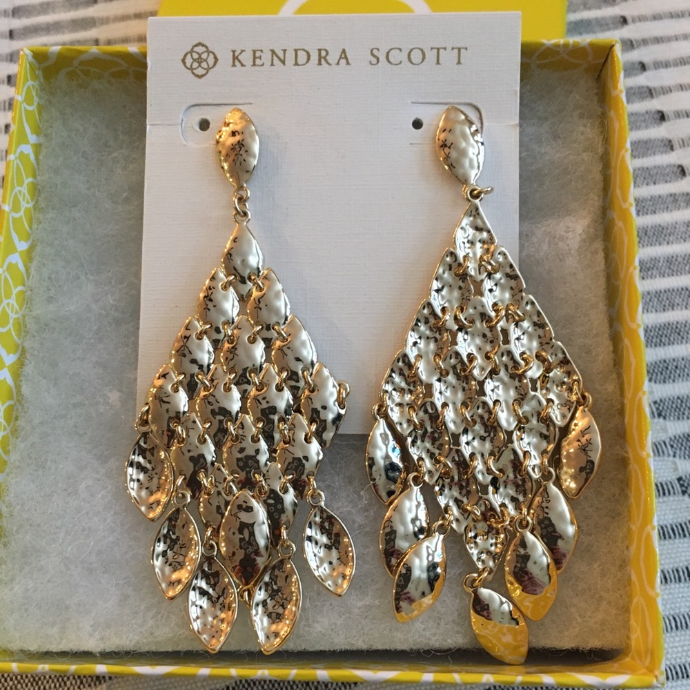 Kendra Scott- earrings chandelier style.